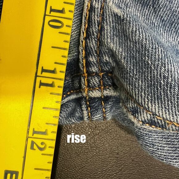 Levi's 505 Jeans Men's 32x34 100% Cotton Denim Straight Leg Mid-Rise Classic - Picture 7 of 8